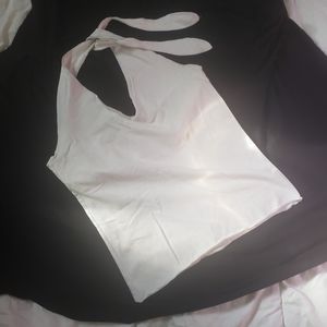 Polo halter top